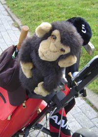 Monkey on tee 5
